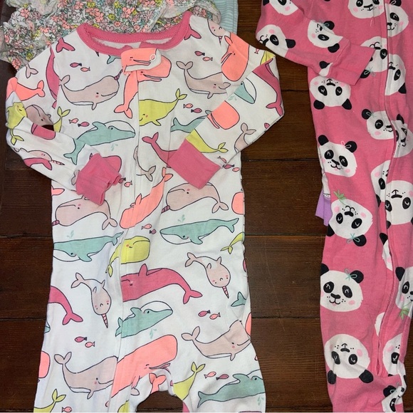 Carter's Pink and White Matching Sets bundle box - Picture 2 of 8